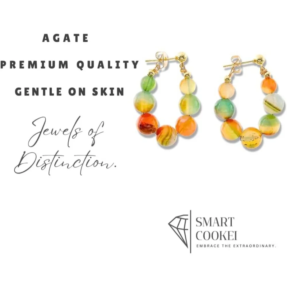 ✨Women Gold Elegant Design Metals Gemstones Lightweight Comfort Earrings